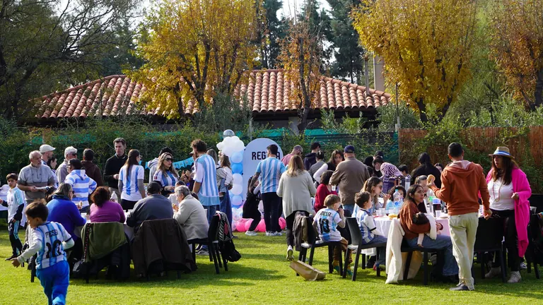 Cumpleaños temático de la selección argentina en los jardines